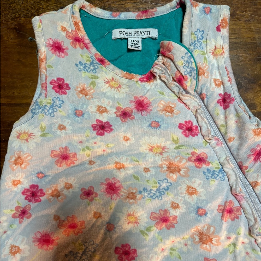 Posh Peanut Floral Print Sleeveless Top